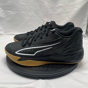NEW Puma Stewie 1 Team Basketball Women's Shoes Black Gum